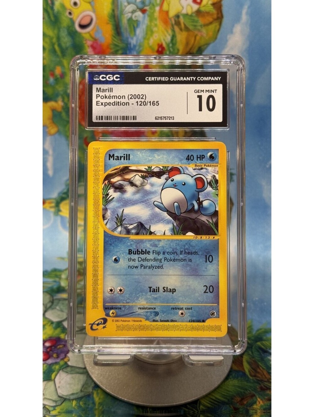 Marill Expedition 120/165 2002 English CGC 10